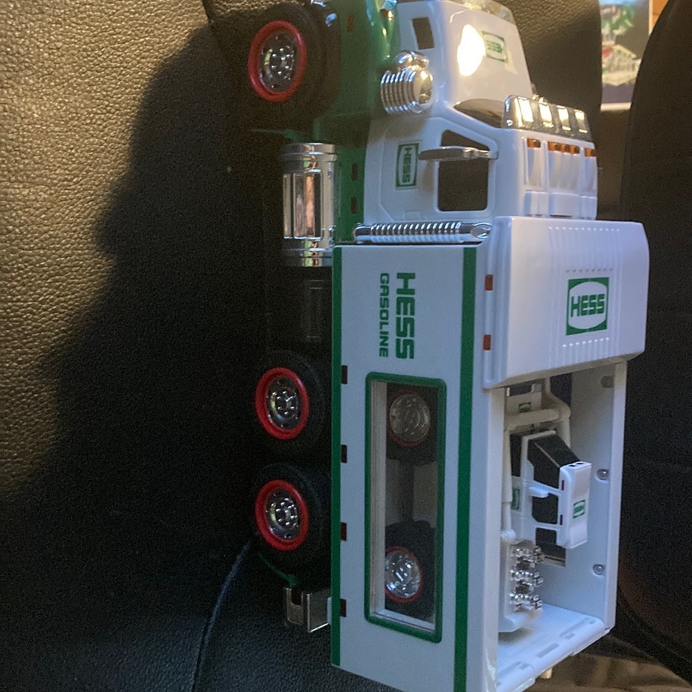 hess trucks - toy truck and front loader